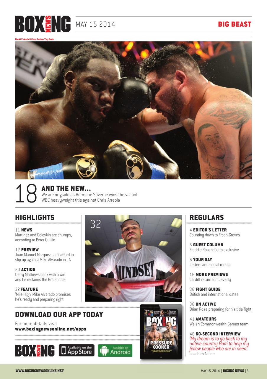Boxing News Preview Pages