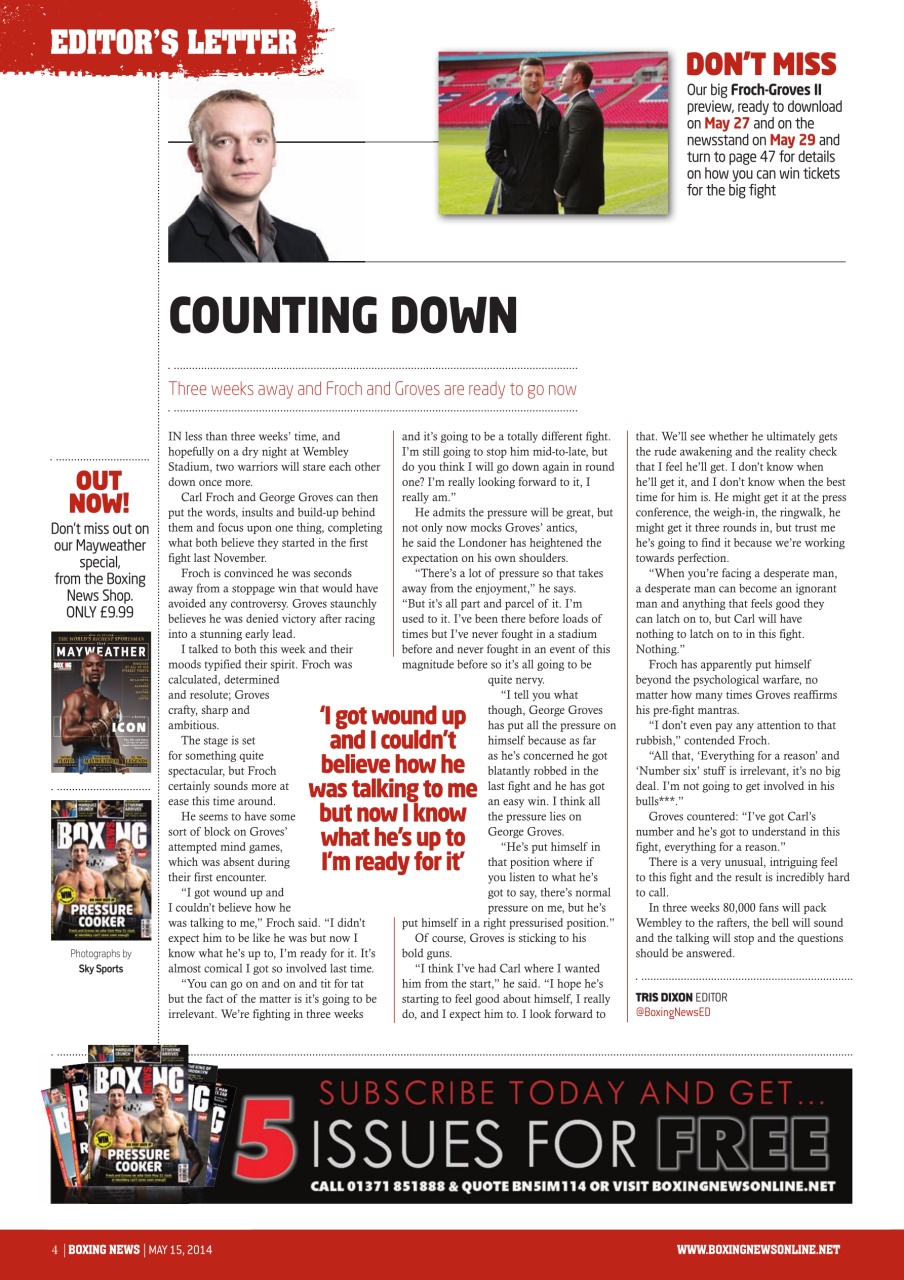 Boxing News Preview Pages