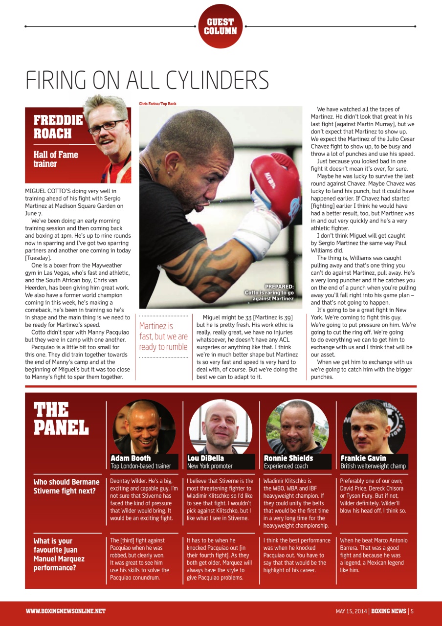Boxing News Preview Pages