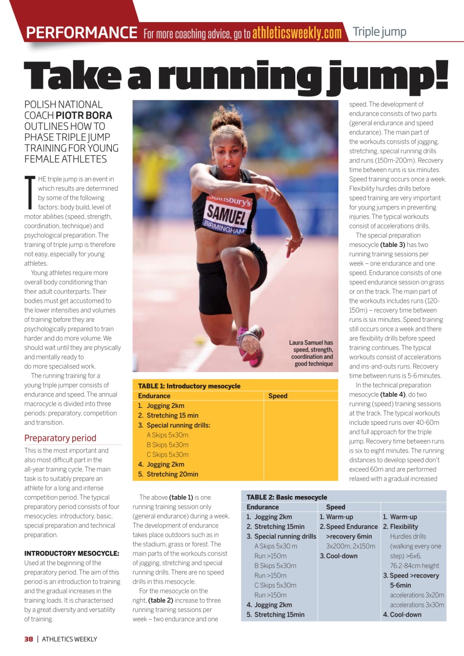 AW – Athletics Weekly Magazine Preview Pages