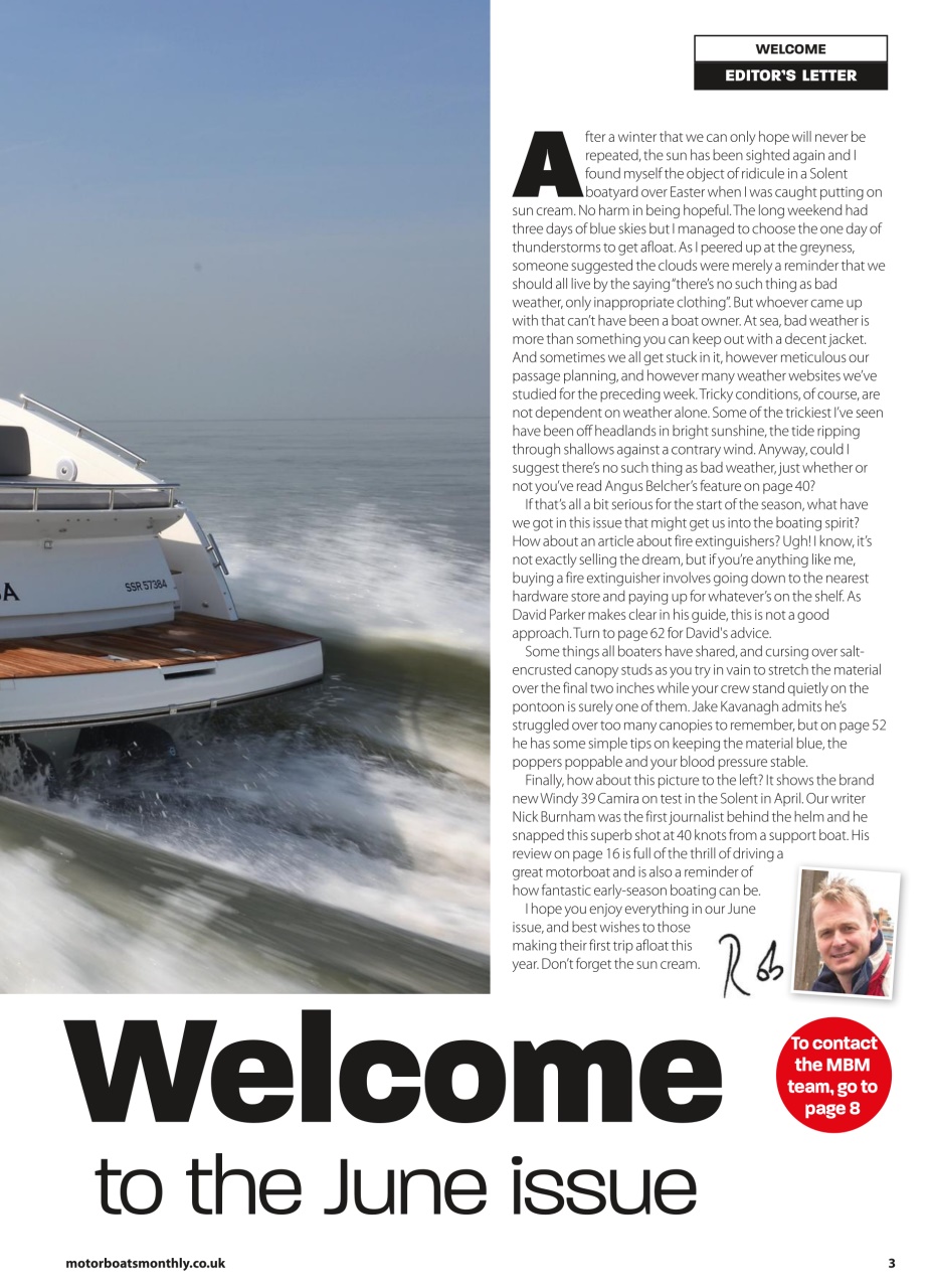 Motor Boats Monthly Preview Pages