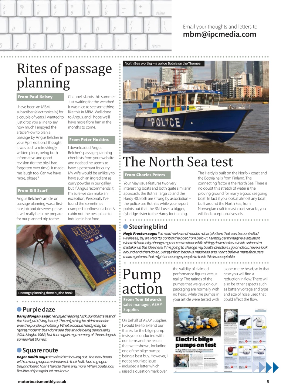 Motor Boats Monthly Preview Pages