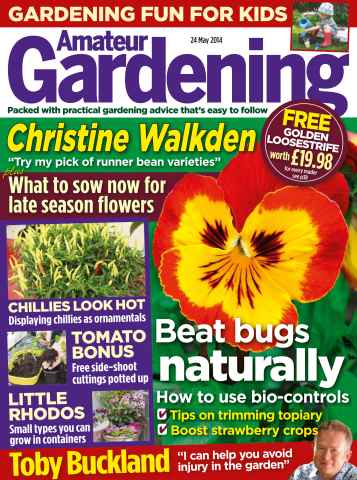 Amateur Gardening issue 24th May 2014