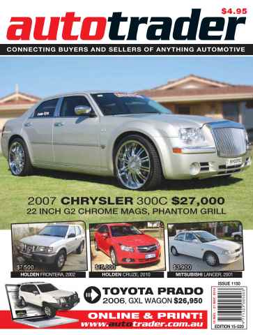 AutoTrader issue AutoTrader 1150