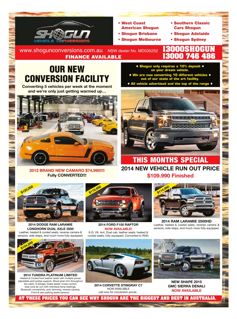 JUST CARS Preview Pages