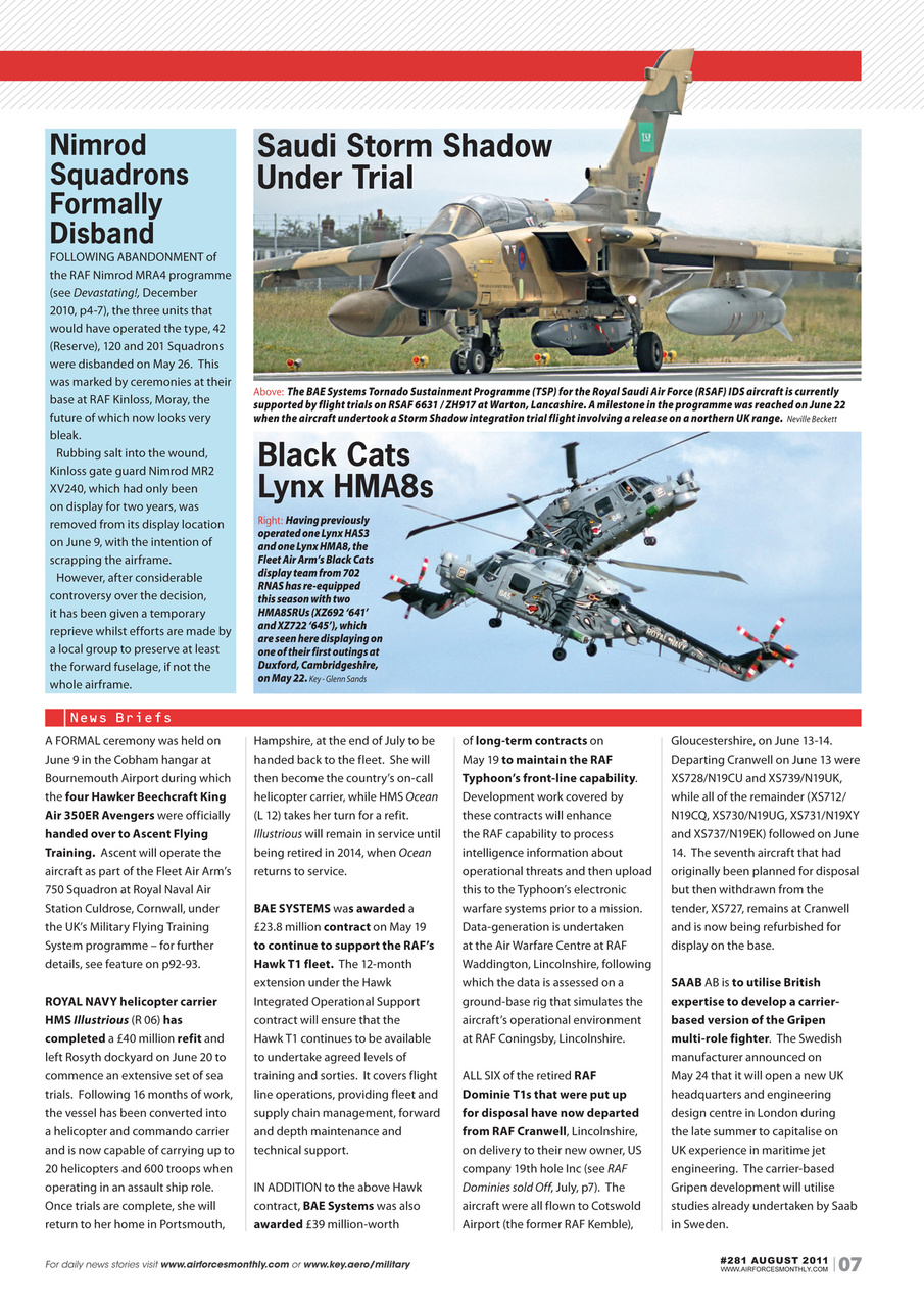 AirForces Monthly Preview Pages