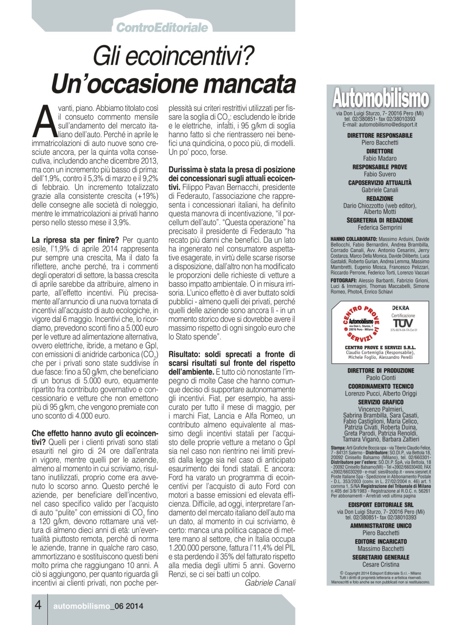 Automobilismo Preview Pages