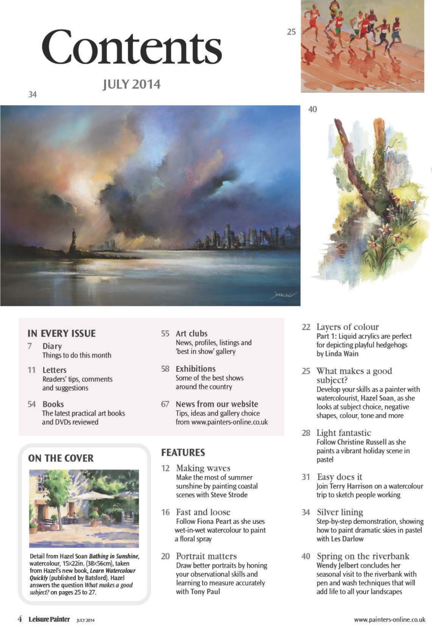 Leisure Painter & The Artist Preview Pages