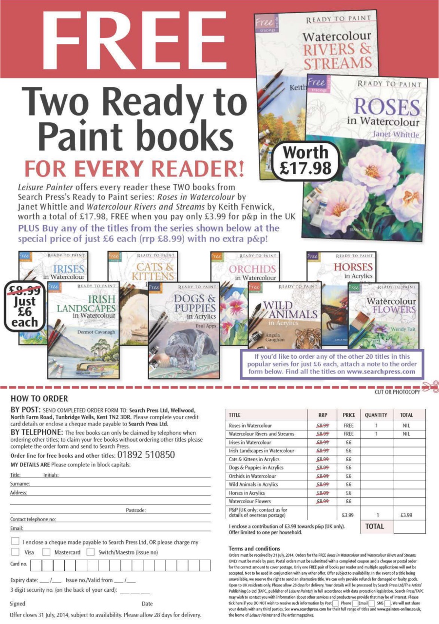 Leisure Painter & The Artist Preview Pages