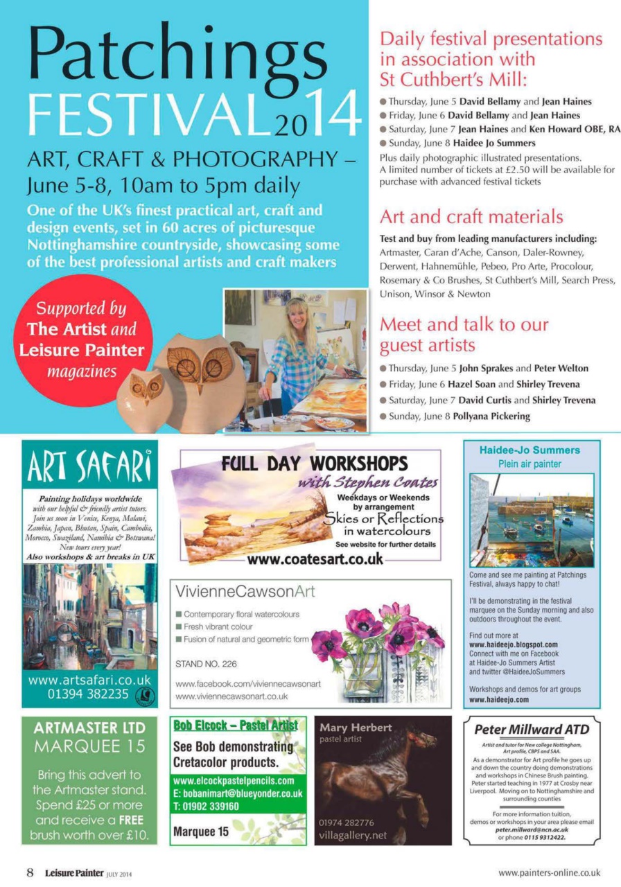 Leisure Painter & The Artist Preview Pages