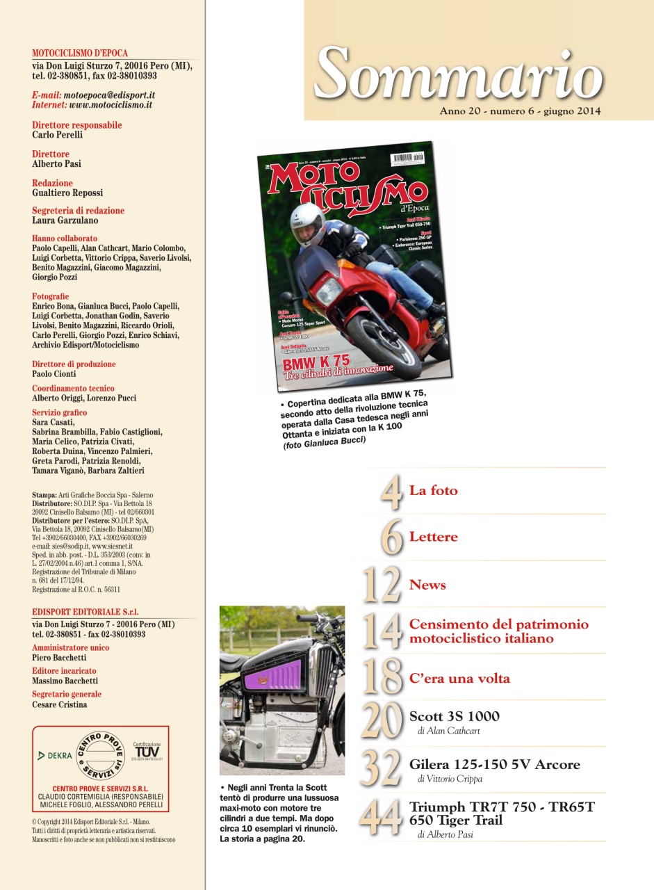Motociclismo d'Epoca Preview Pages