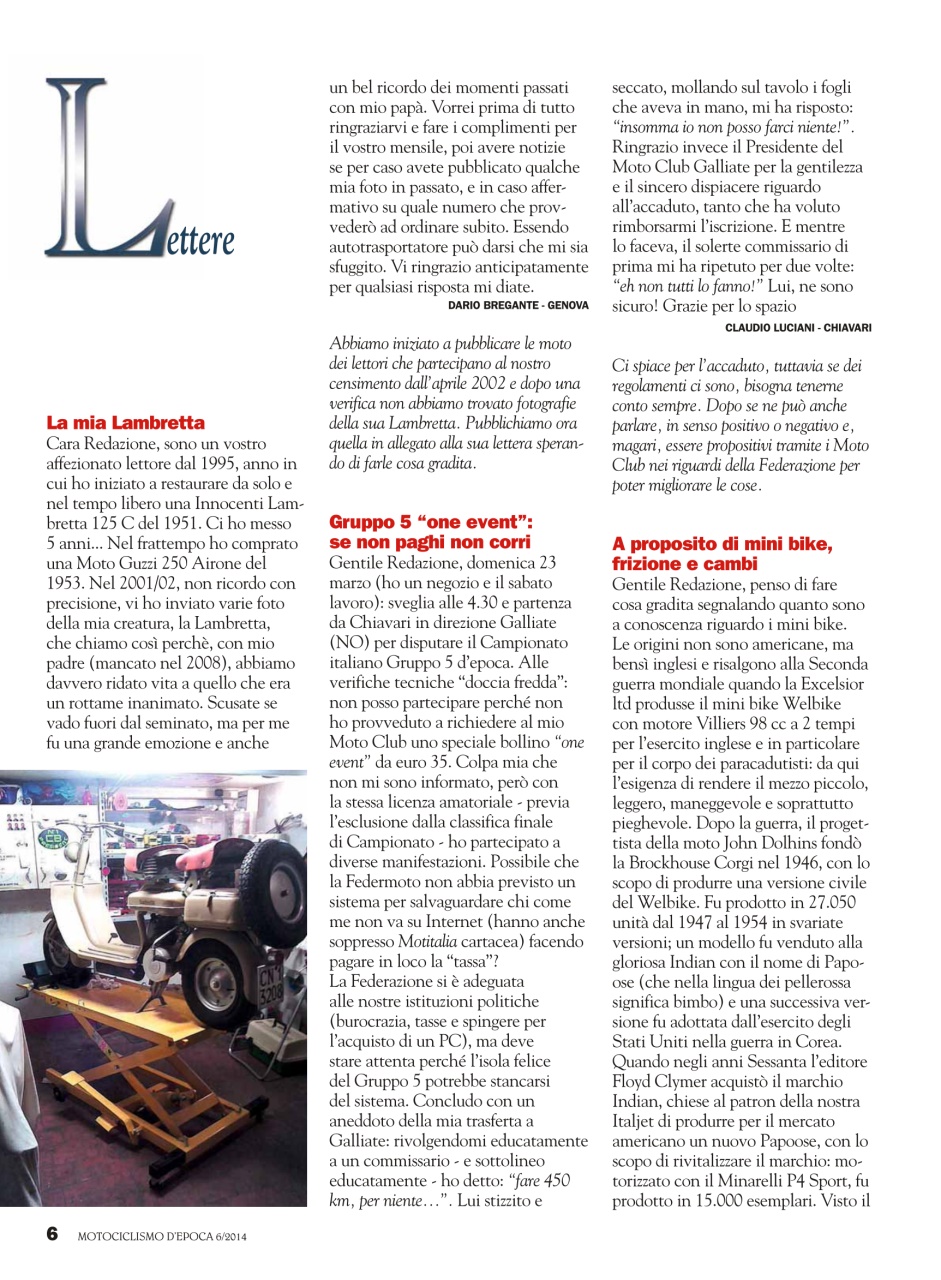 Motociclismo d'Epoca Preview Pages