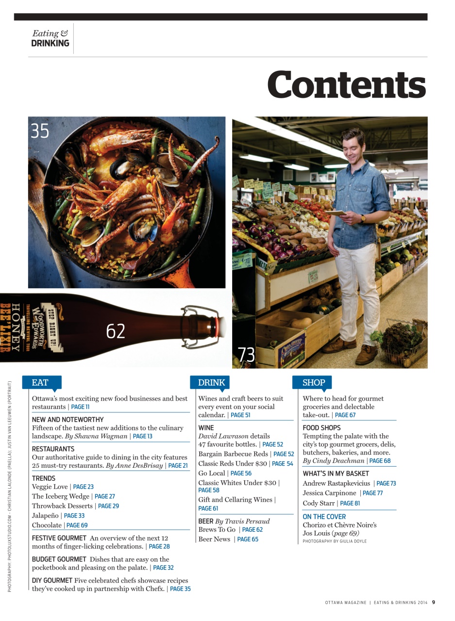 Ottawa Magazine Preview Pages