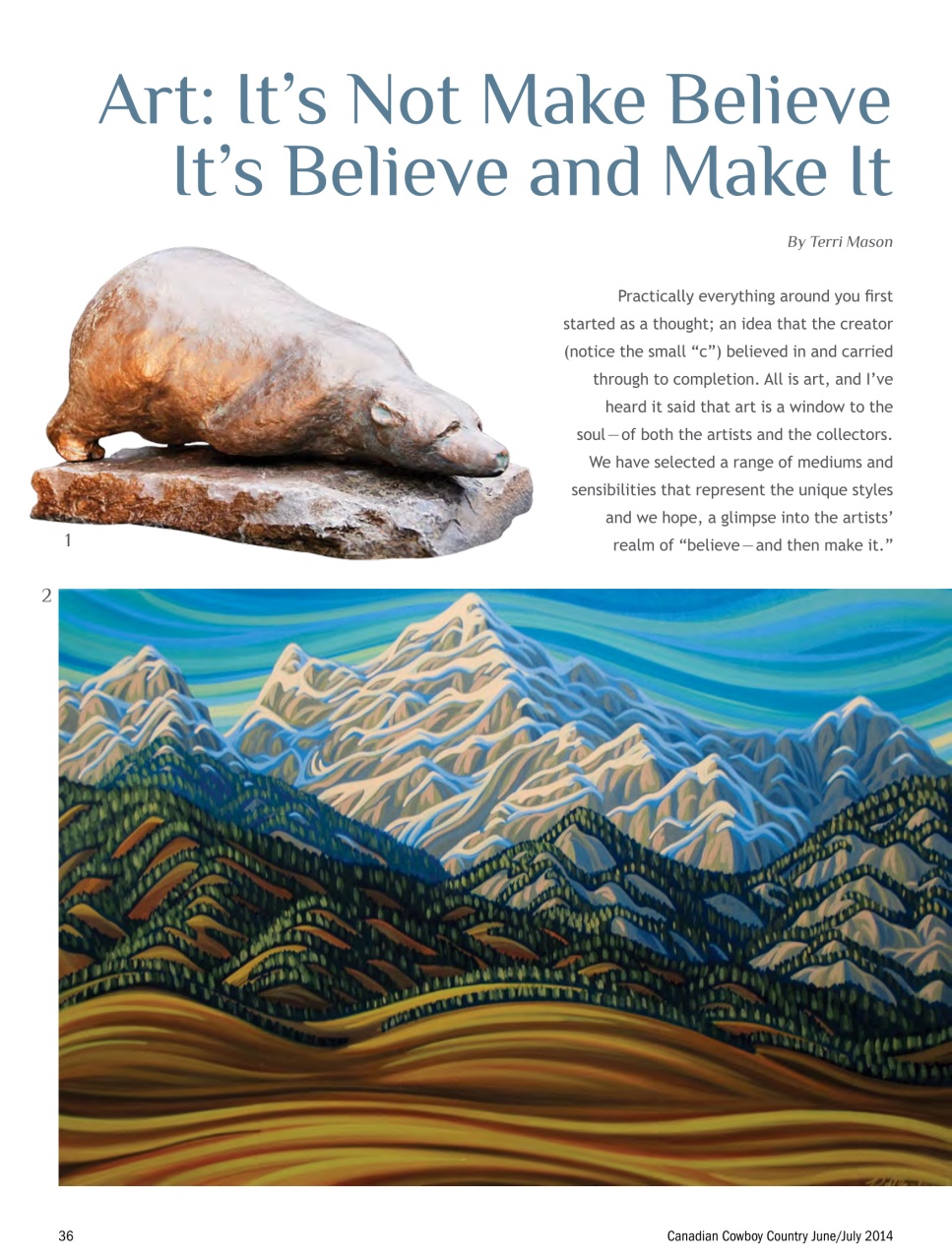 Canadian Cowboy Country Preview Pages