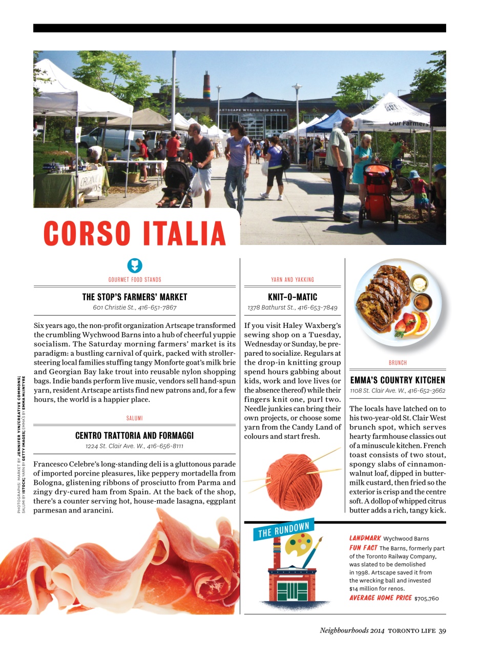 Toronto Life Preview Pages