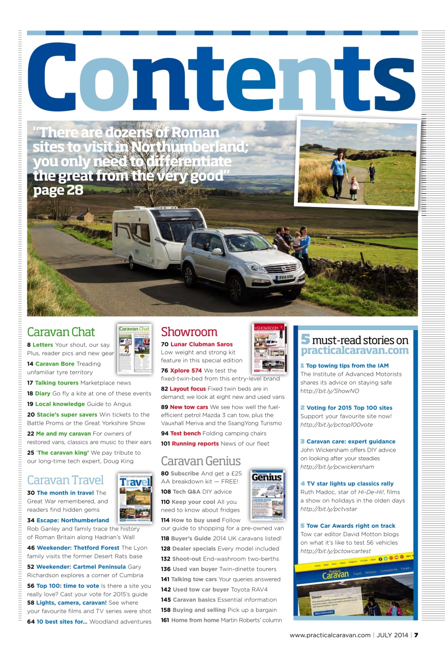 Practical Caravan Preview Pages