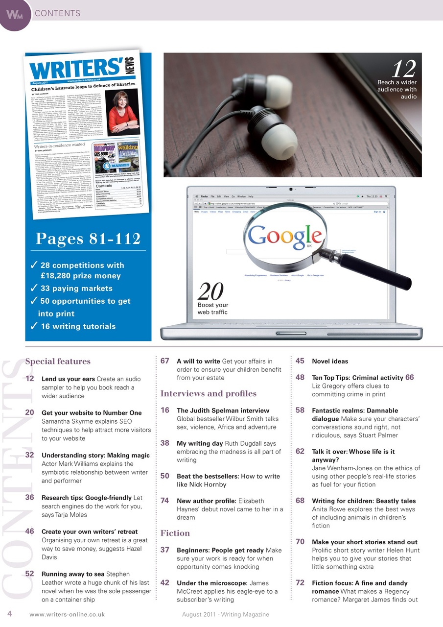 Writing Magazine Preview Pages