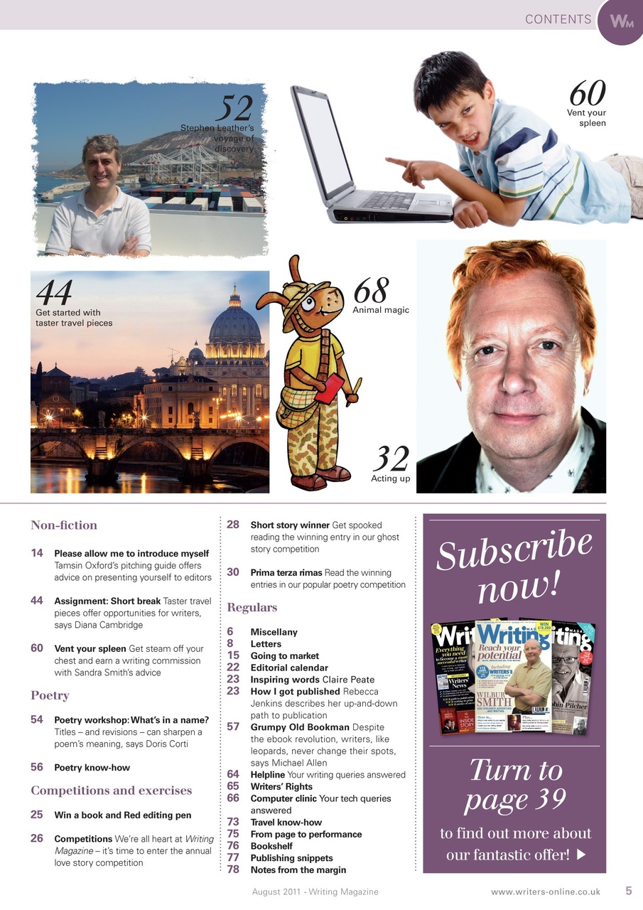 Writing Magazine Preview Pages