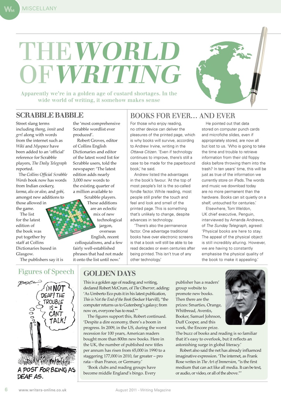 Writing Magazine Preview Pages