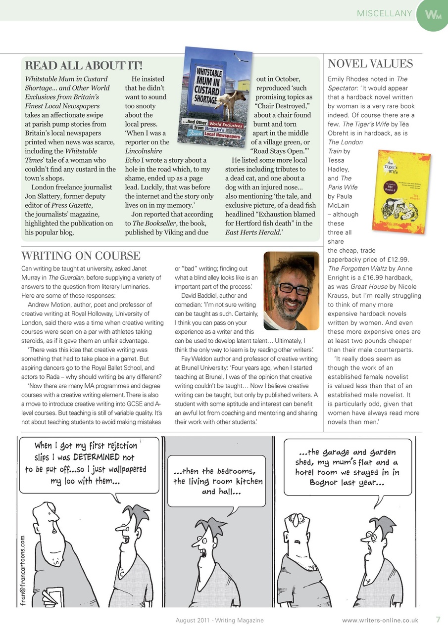 Writing Magazine Preview Pages