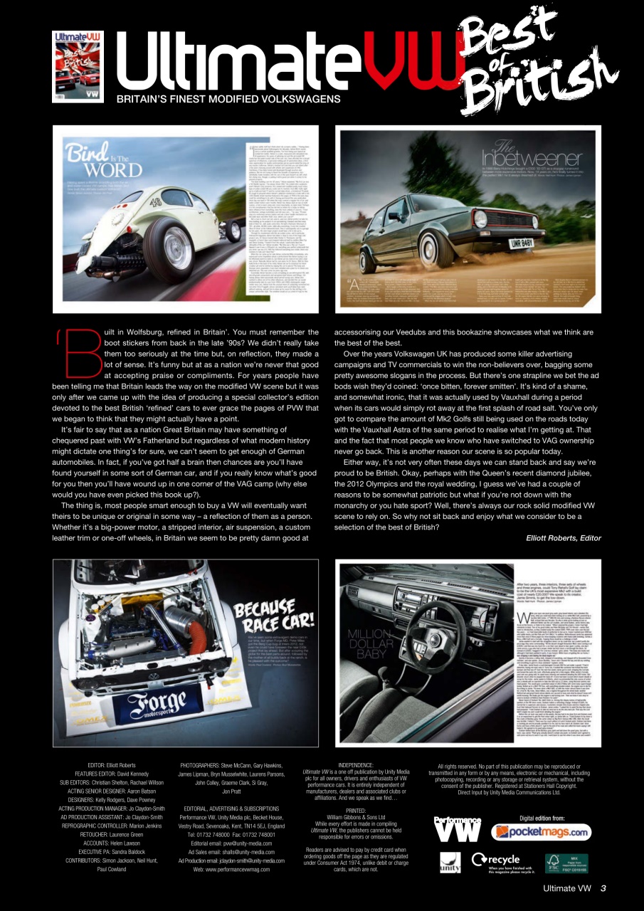 Performance VW Preview Pages
