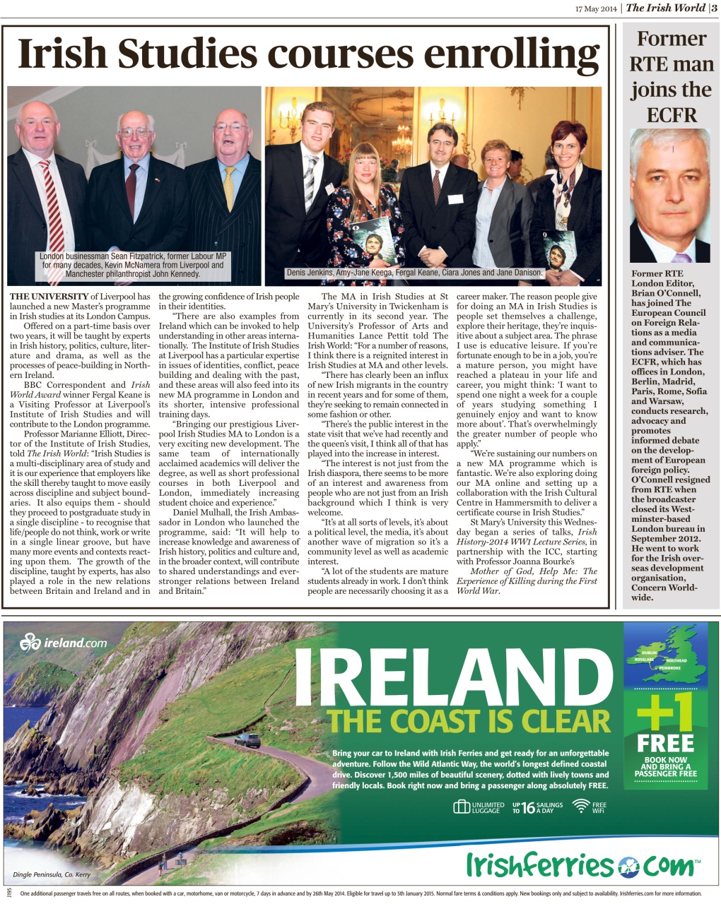 Irish World Preview Pages