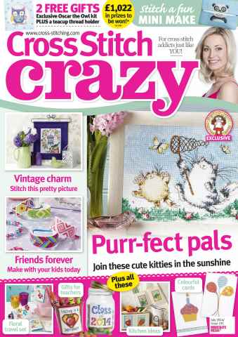 Cross Stitch Crazy issue July 2014