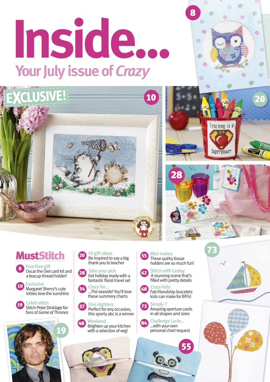 Cross Stitch Crazy Preview Pages