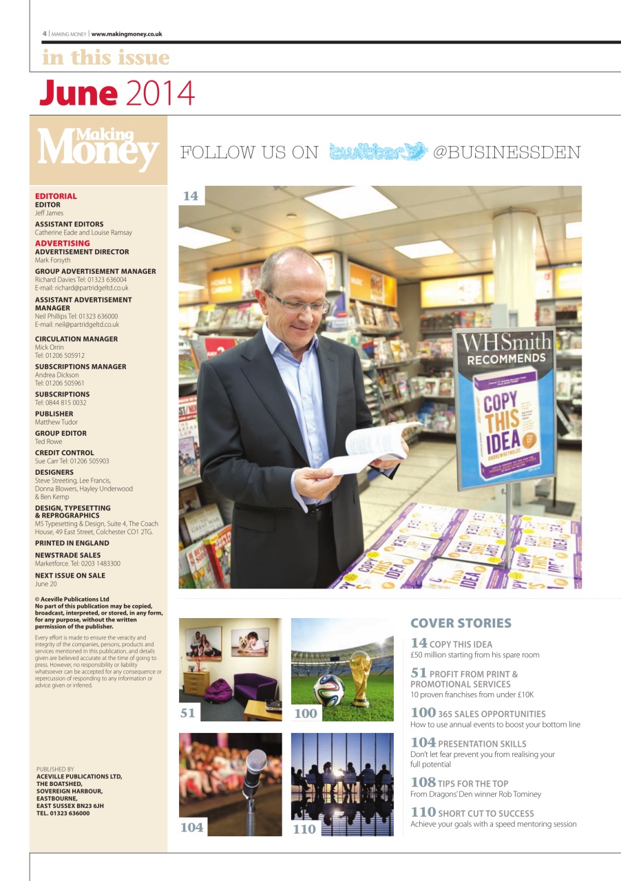 Making Money Preview Pages