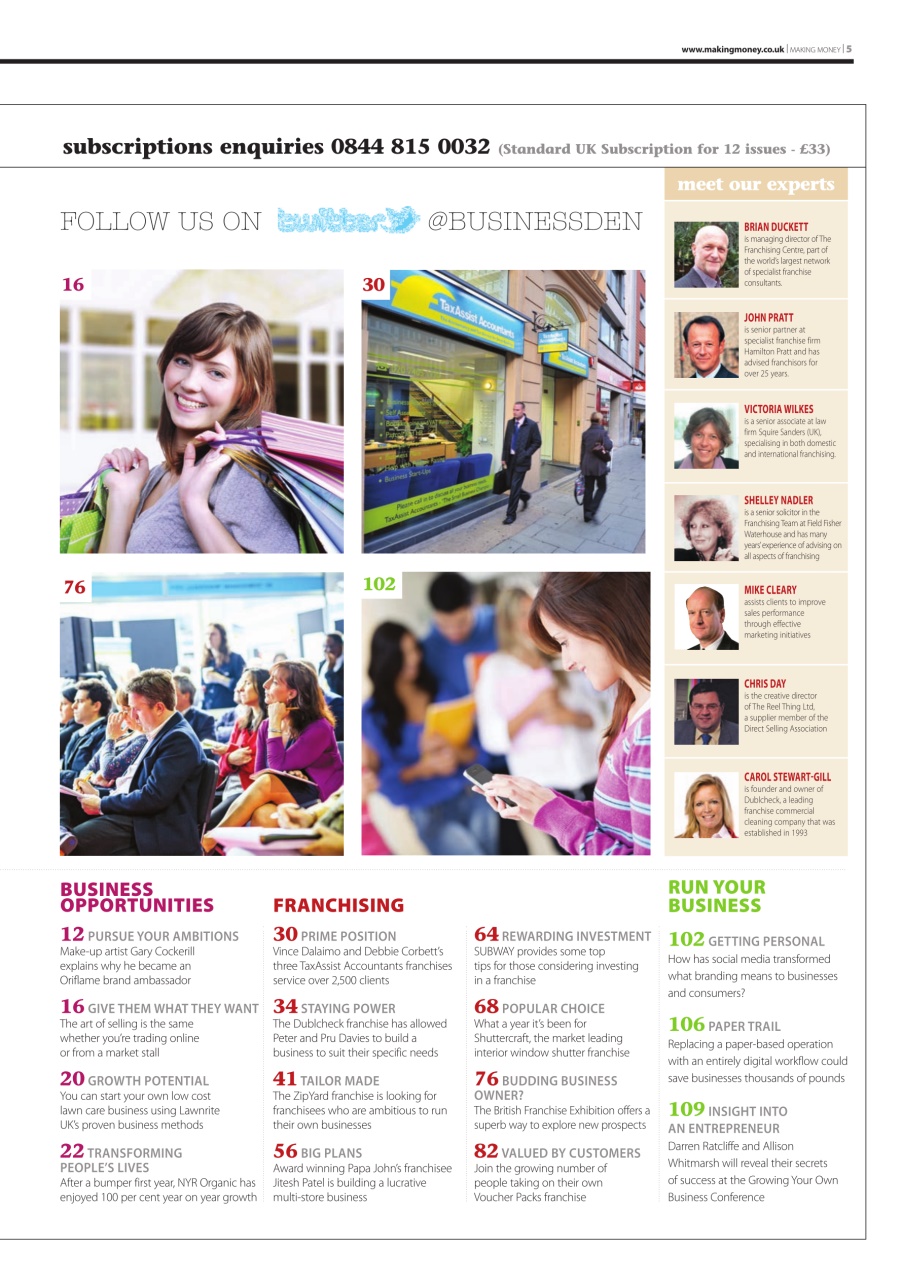 Making Money Preview Pages