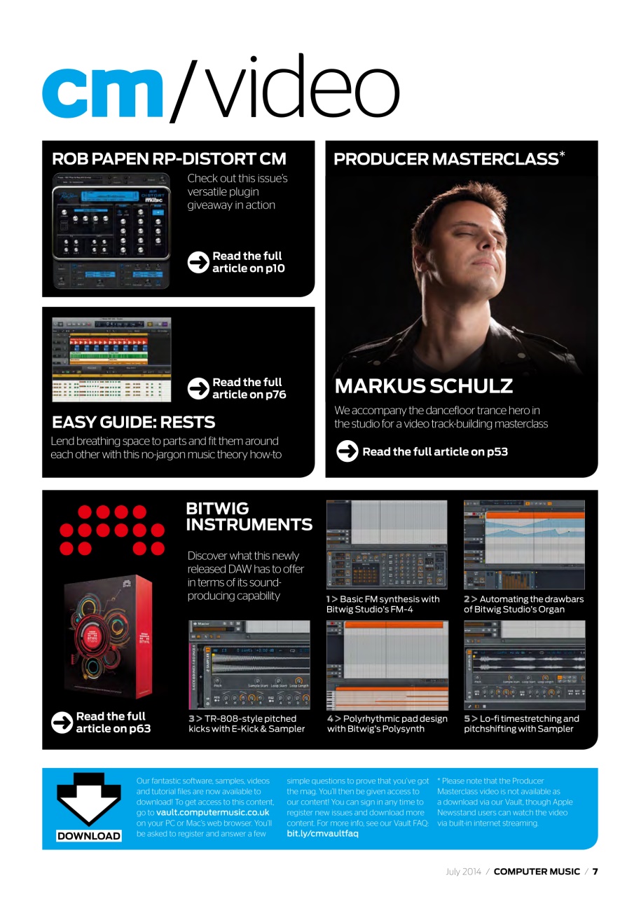Computer Music Preview Pages