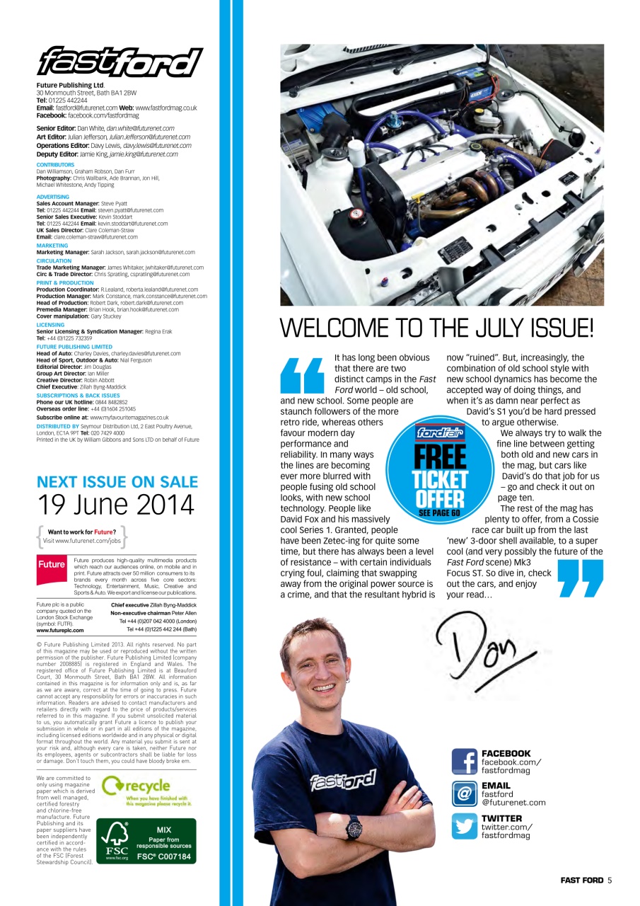 Fast Ford Preview Pages