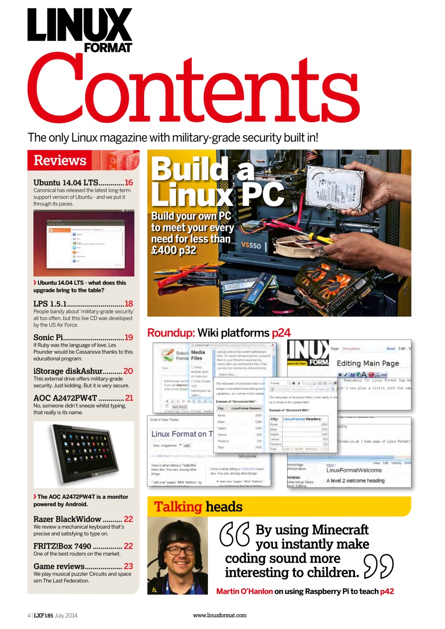 Linux Format Preview Pages