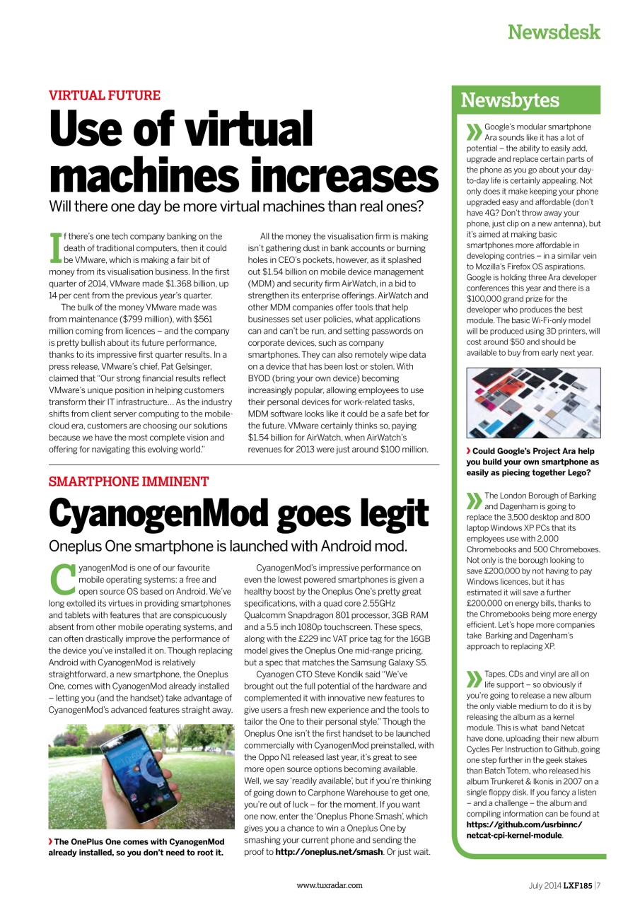 Linux Format Preview Pages