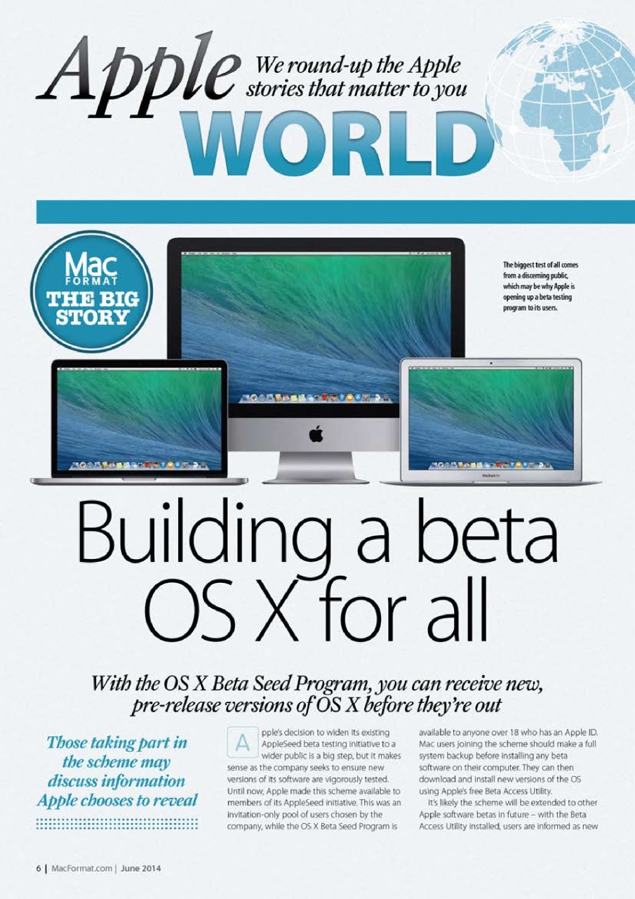 MacFormat Preview Pages