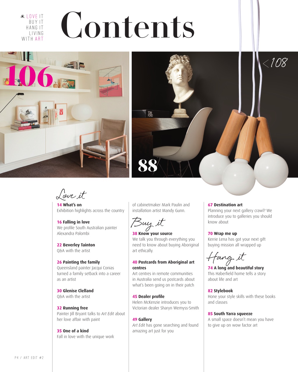 Art Edit Preview Pages