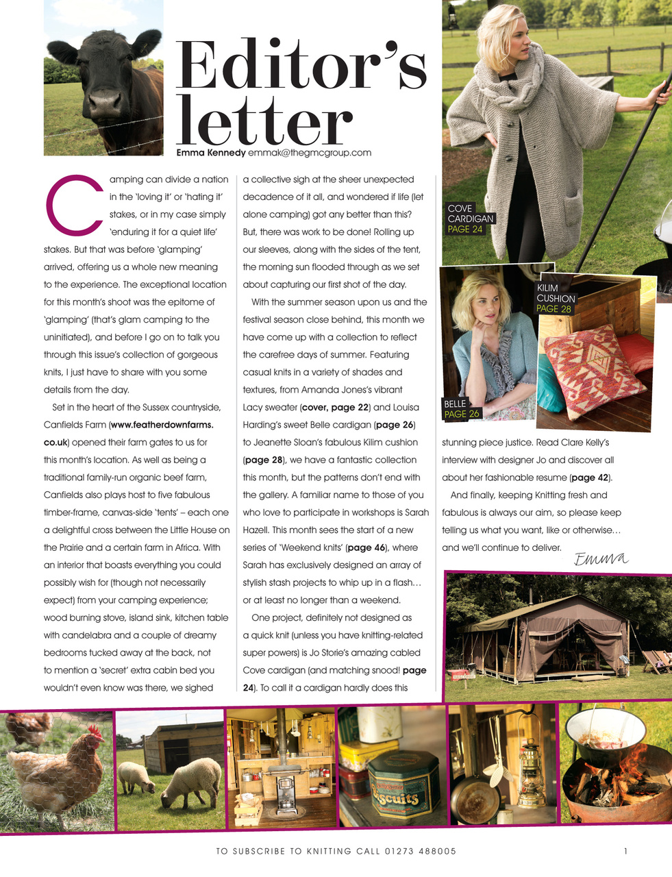 Knitting Preview Pages