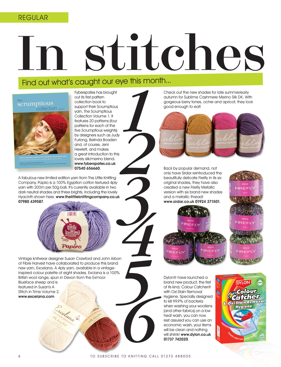 Knitting Preview Pages