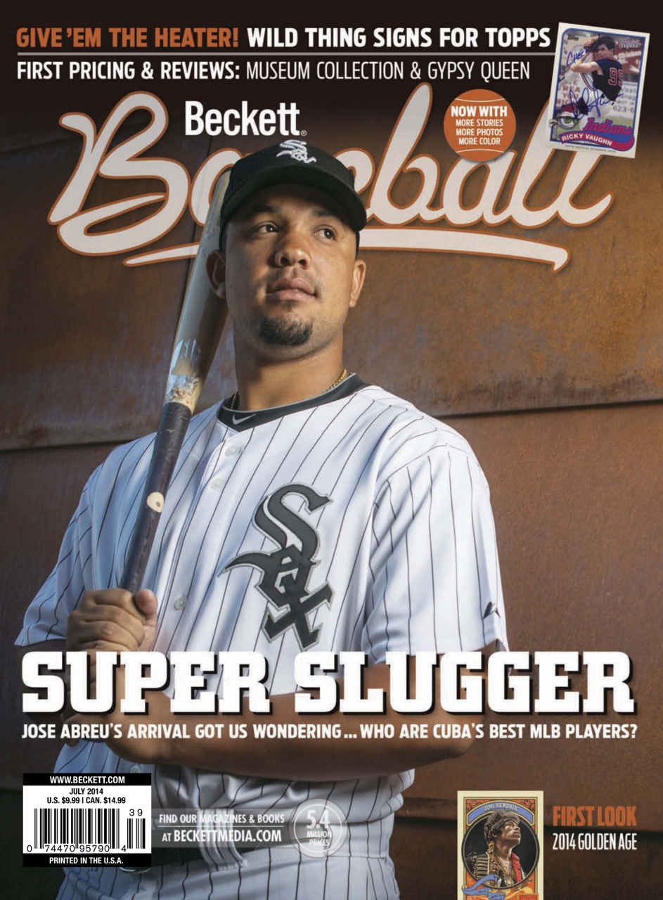 Beckett Baseball Magazine Preview Pages