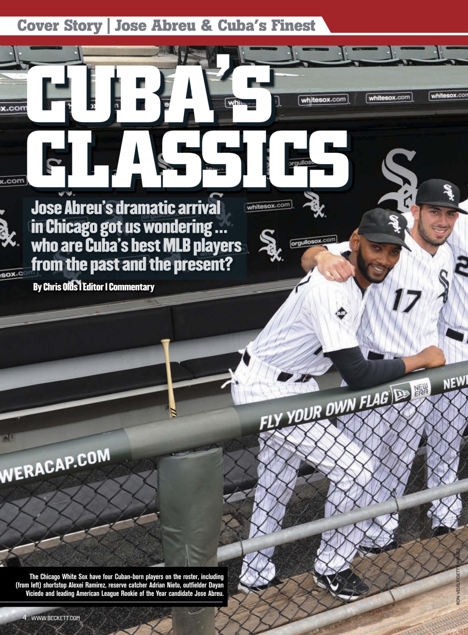 Beckett Baseball Magazine Preview Pages