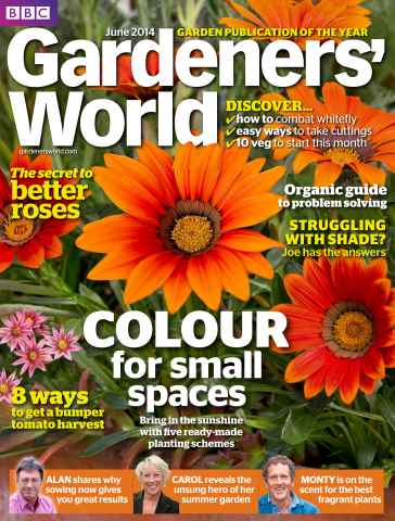 BBC Gardeners’ World Magazine issue June 2014