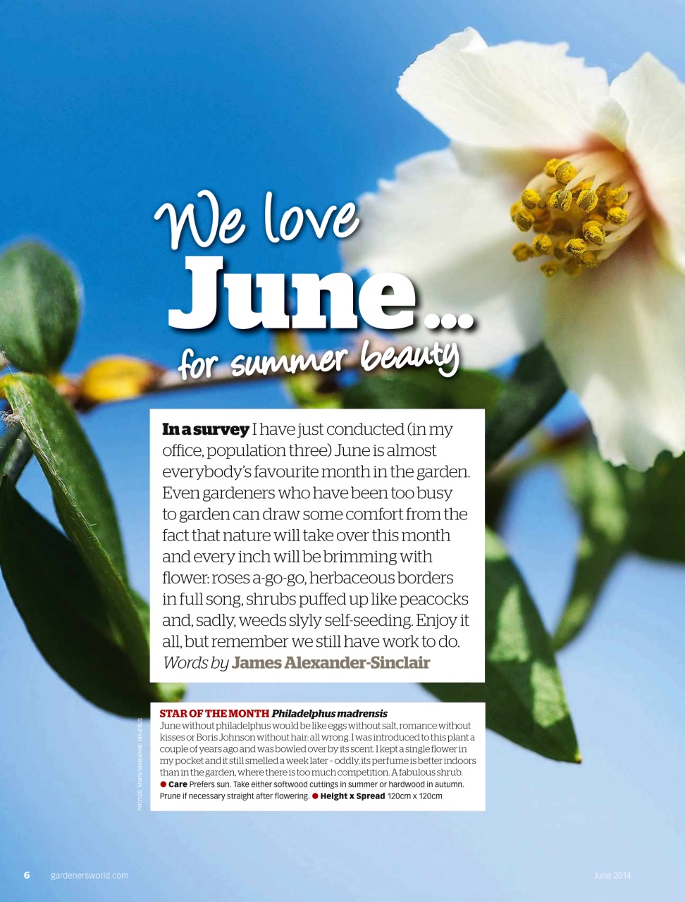 BBC Gardeners’ World Magazine Preview Pages