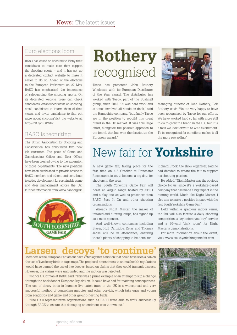 Sporting Rifle Preview Pages