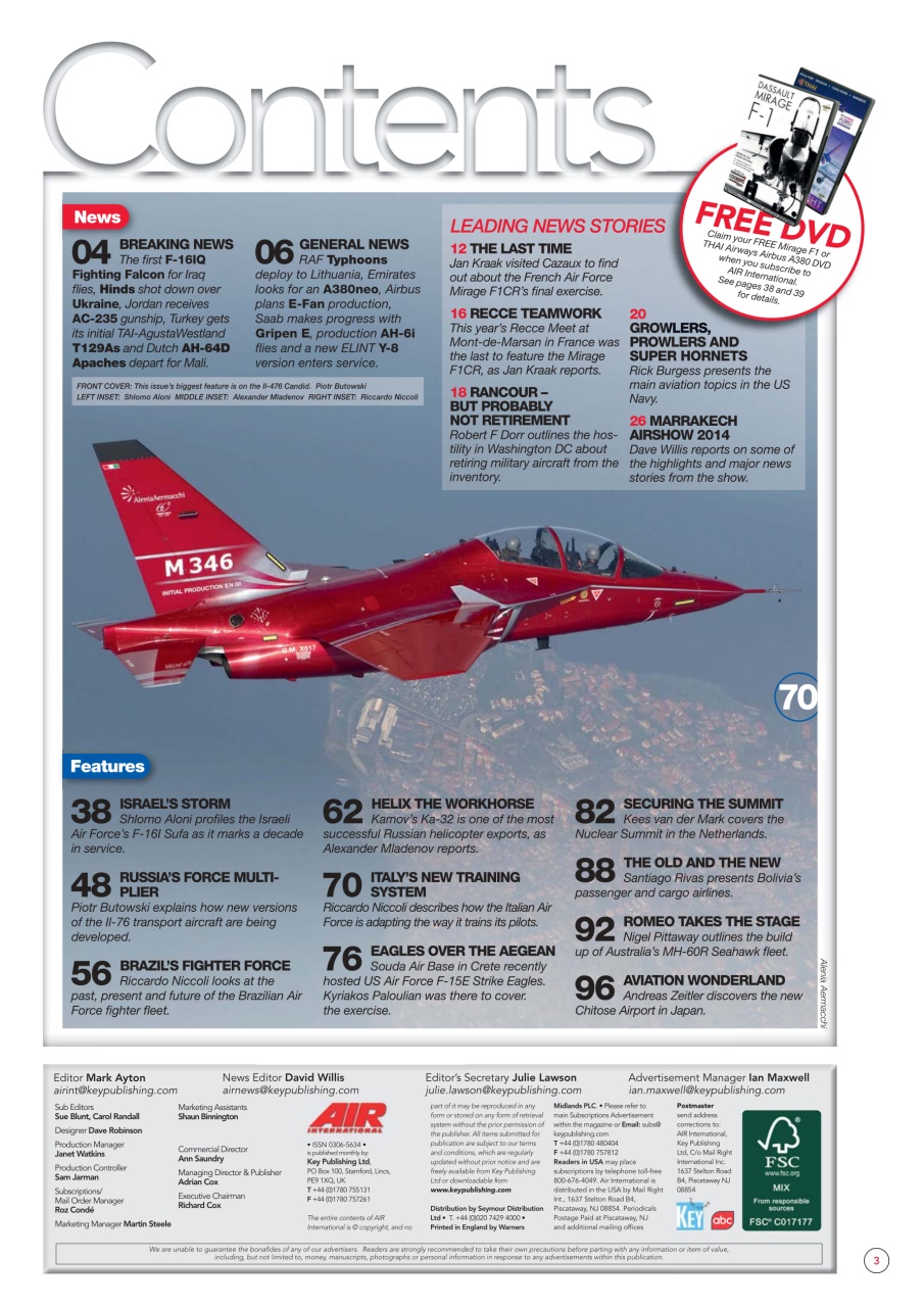 AIR International Preview Pages