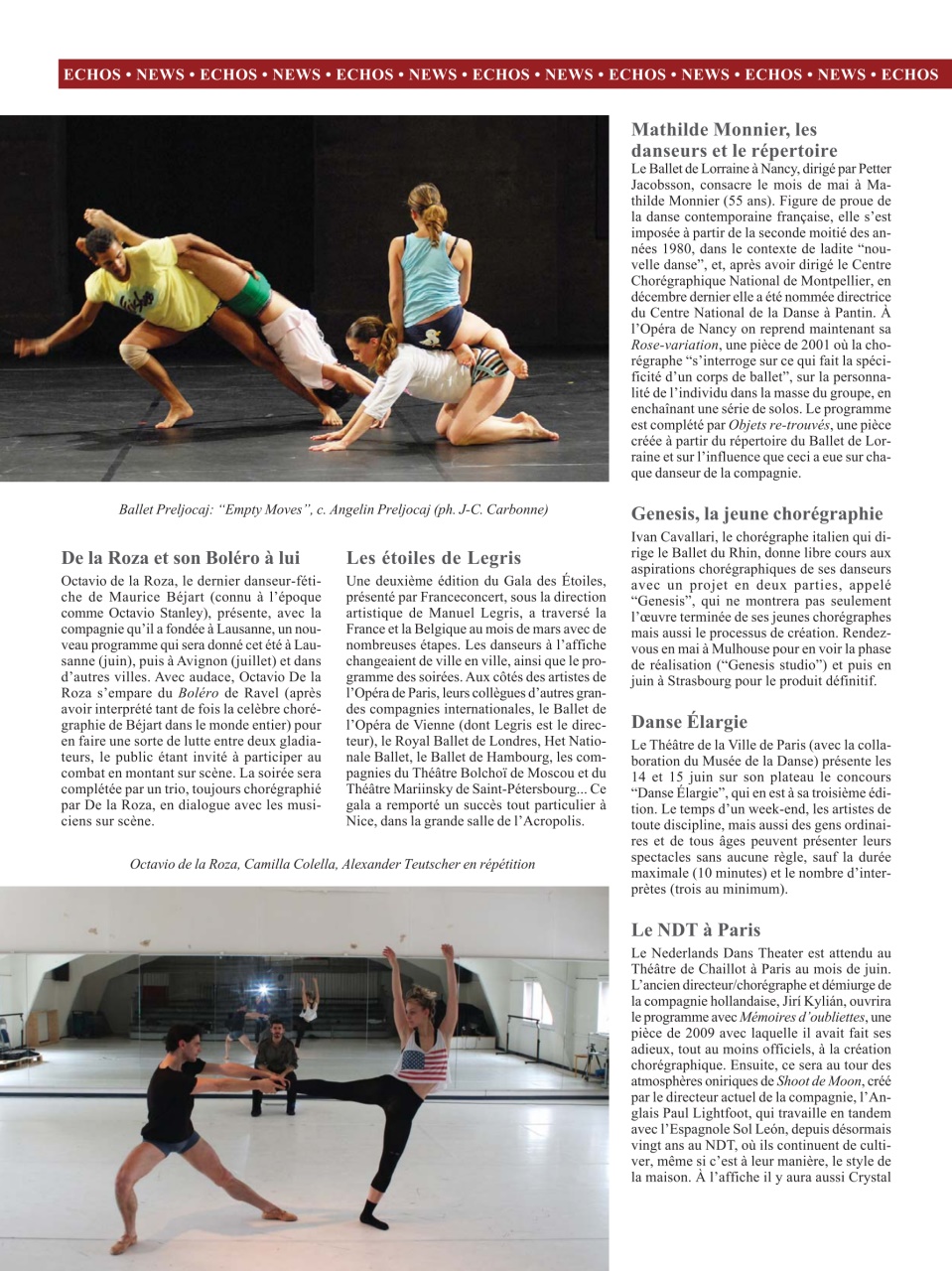 BALLET2000 Édition France Preview Pages