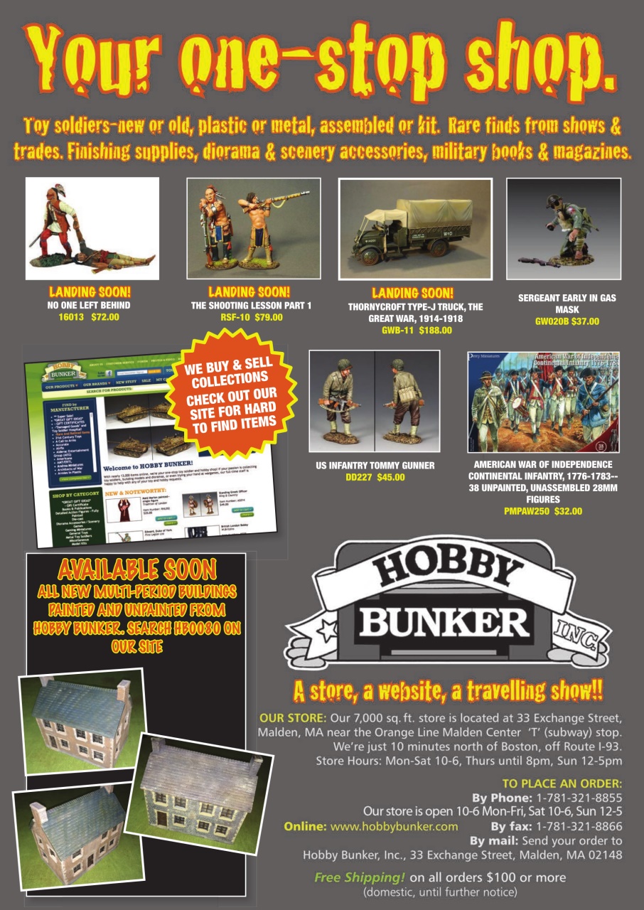 Toy Soldier & Model Figure Preview Pages