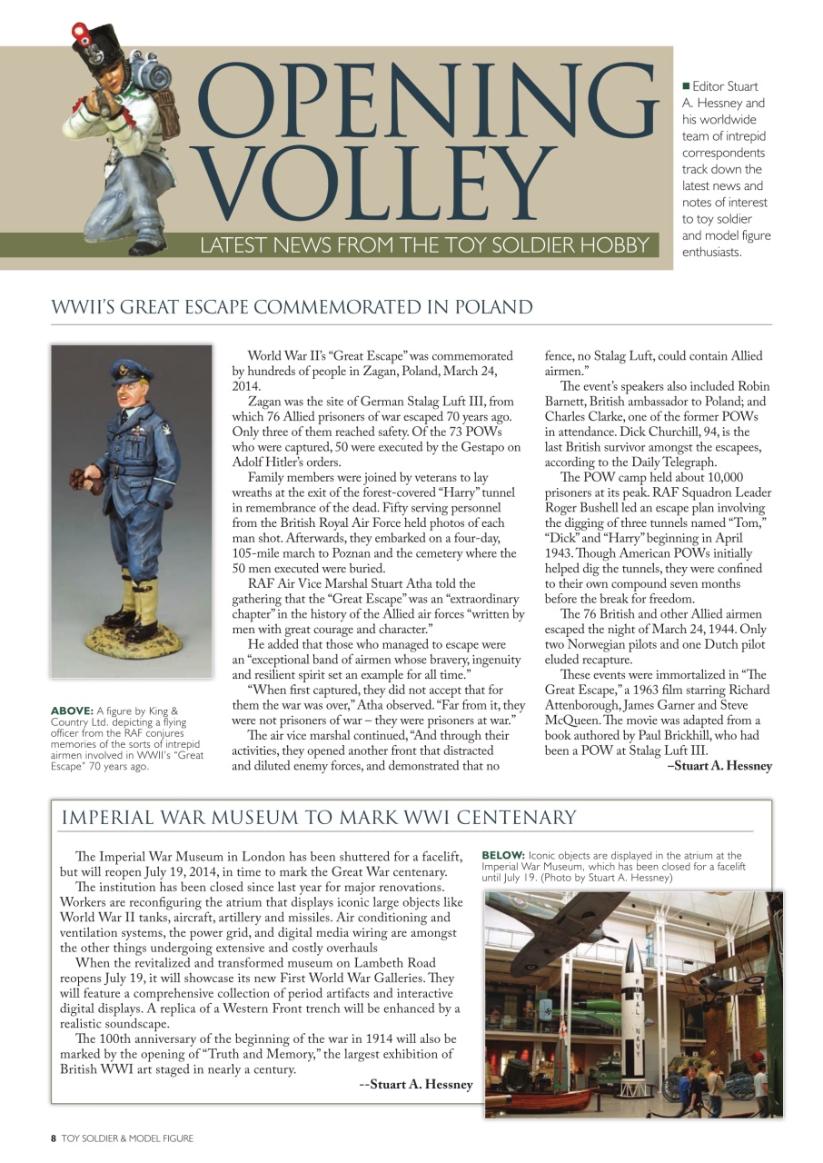 Toy Soldier & Model Figure Preview Pages