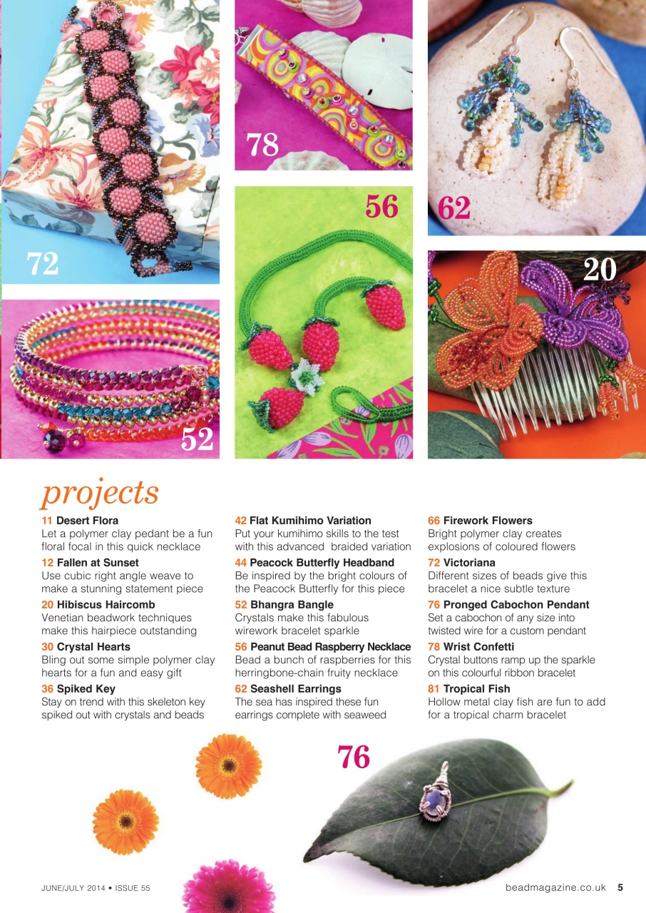 Bead & Jewellery Magazine Preview Pages