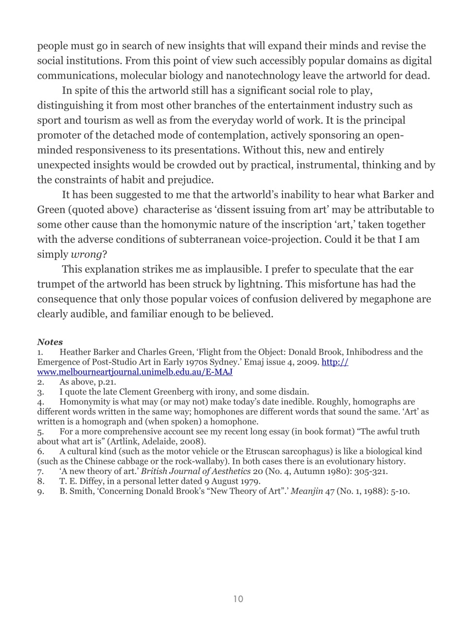 Artlink Magazine Preview Pages