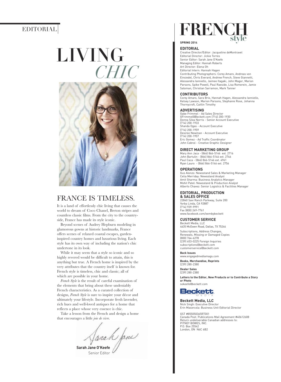 Romantic Homes Preview Pages